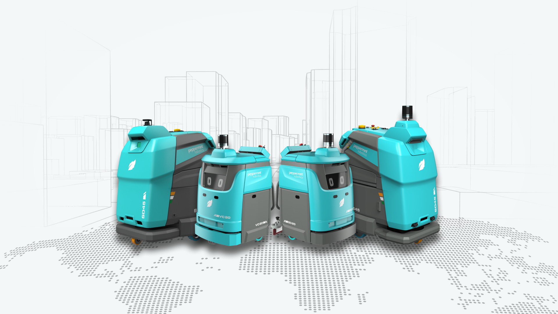 Peppermint Autonomous Cleaning Fleet